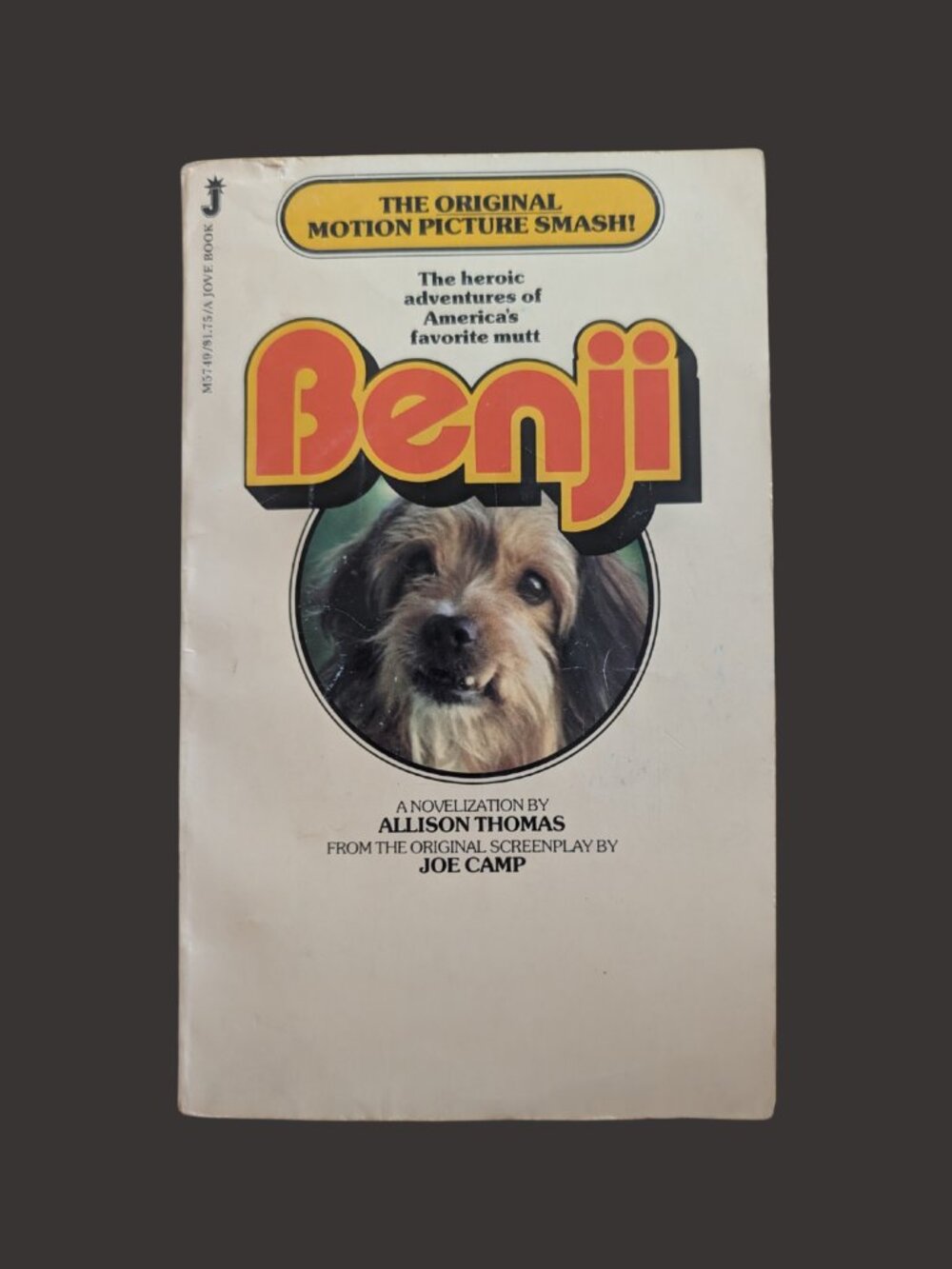 BOGO Vintage 1978 Benji Movie Novelization Allison Thomas - Picture 1 of 1